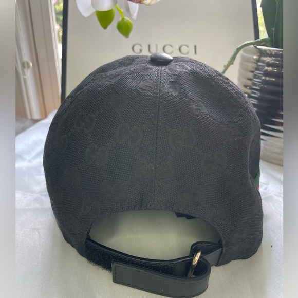 NWOT Gucci Black Hat - Picture 4 of 9
